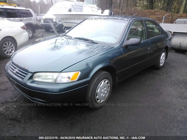 4T1BG22K8WU357695 - 1998 TOYOTA CAMRY CE/LE/XLE 绿色 照片 2
