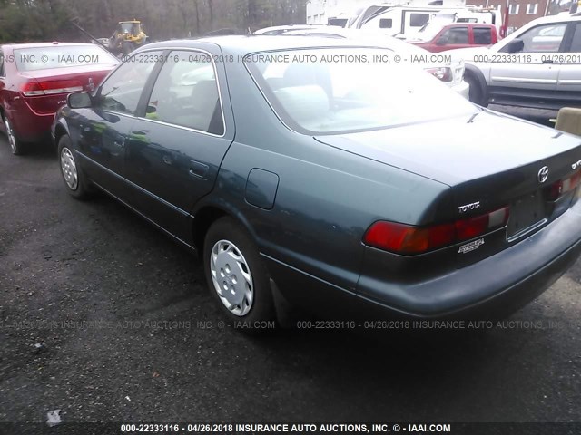 4T1BG22K8WU357695 - 1998 TOYOTA CAMRY CE/LE/XLE 绿色 照片 3