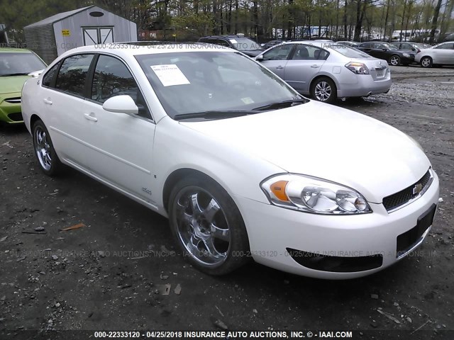 2G1WD58C569180979 - 2006 CHEVROLET IMPALA SUPER SPORT WHITE photo 1