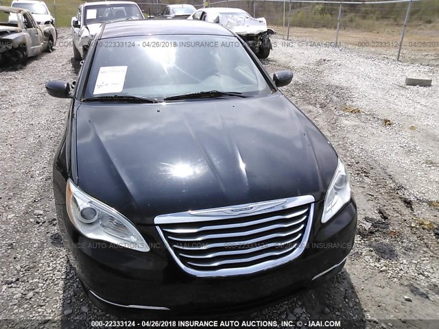 1C3CCBBB0DN515771 - 2013 CHRYSLER 200 TOURING BLACK photo 6