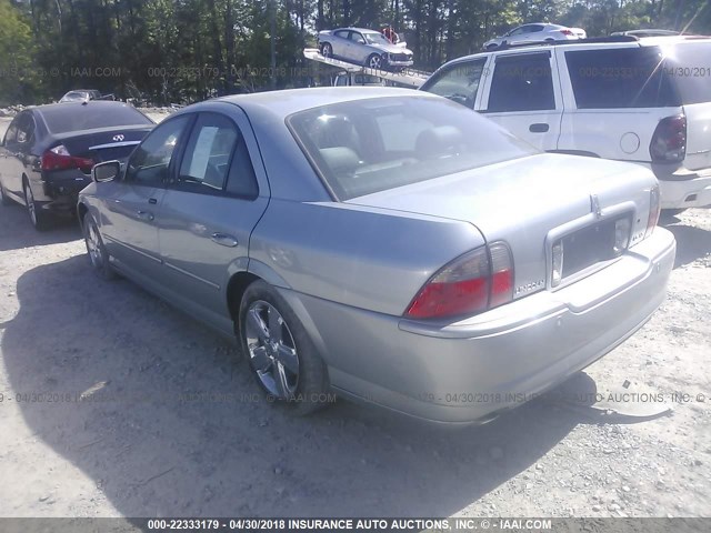 1LNFM87A16Y615609 - 2006 LINCOLN LS 银色 照片 3