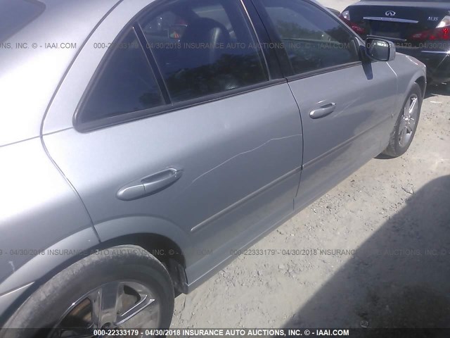 1LNFM87A16Y615609 - 2006 LINCOLN LS 银色 照片 6
