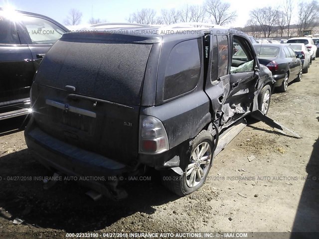 5S3ET13M172801305 - 2007 SAAB 9-7X 5.3I GRAY photo 4