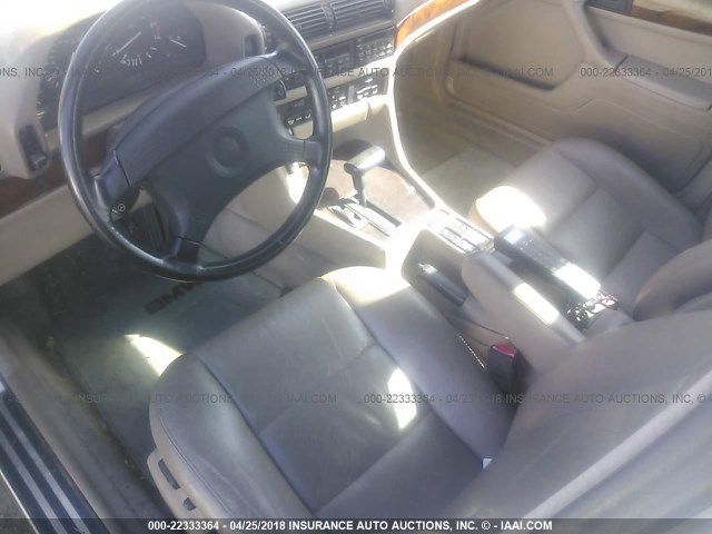 WBAGC8314MDC79878 - 1991 BMW 750 IL AUTOMATIC WHITE photo 5