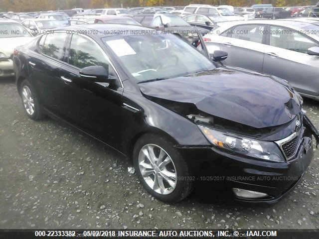 5XXGN4A7XDG158384 - 2013 KIA OPTIMA EX BLACK photo 1