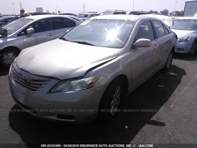 4T1BE46K97U597481 - 2007 TOYOTA CAMRY NEW GENERAT CE/LE/XLE/SE TAN photo 2