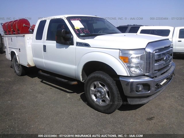 1FT8X3B6XDEB62616 - 2013 FORD F350 SUPER DUTY WHITE photo 1