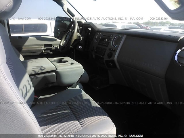 1FT8X3B6XDEB62616 - 2013 FORD F350 SUPER DUTY WHITE photo 5