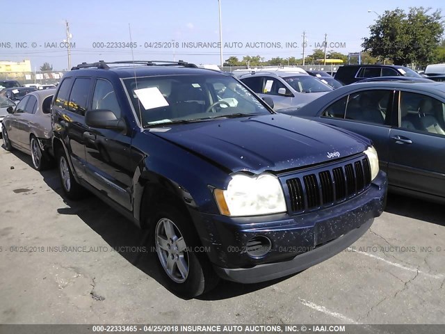 1J8GS48KX5C529864 - 2005 JEEP GRAND CHEROKEE LAREDO/COLUMBIA/FREEDOM 蓝色 照片 1