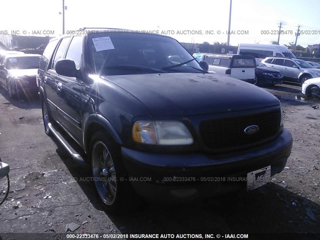 1FMRU15L6YLC48456 - 2000 FORD EXPEDITION XLT შავი ფოტო 6
