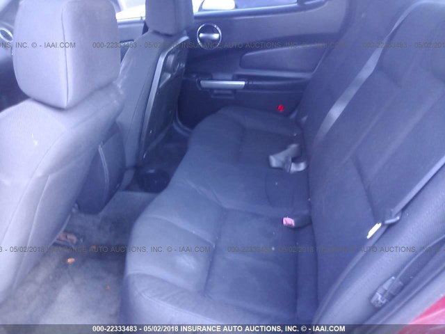 2G2WP552381130582 - 2008 PONTIAC GRAND PRIX წითელი ფოტო 8