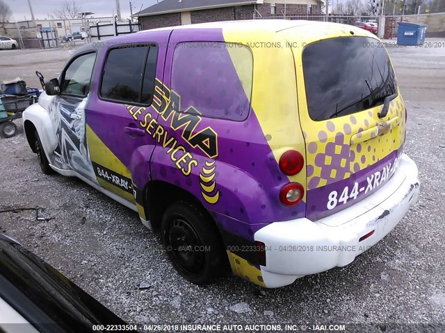 3GNDA13D18S638630 - 2008 CHEVROLET HHR LS WHITE photo 3