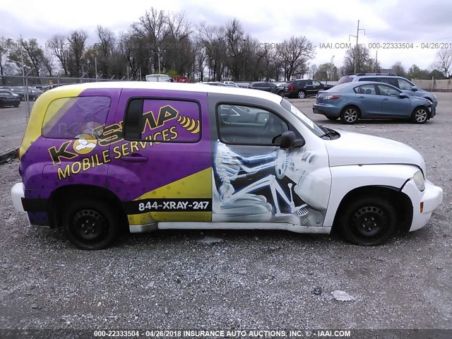 3GNDA13D18S638630 - 2008 CHEVROLET HHR LS WHITE photo 6