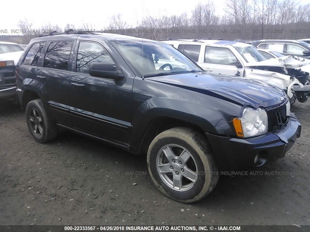 1J8GR48K97C583767 - 2007 JEEP GRAND CHEROKEE LAREDO/COLUMBIA/FREEDOM GRAY photo 1