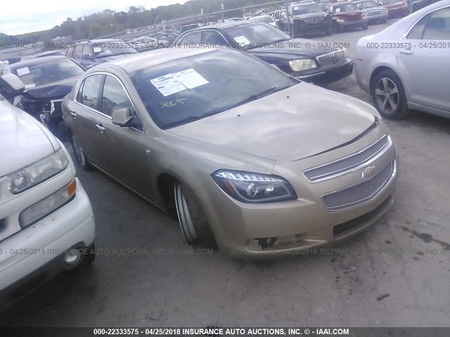 1G1ZK57798F243969 - 2008 CHEVROLET MALIBU LTZ 金色 照片 1