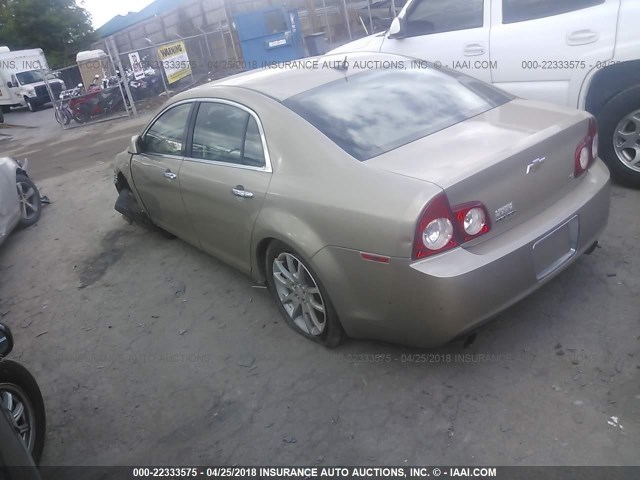 1G1ZK57798F243969 - 2008 CHEVROLET MALIBU LTZ 金色 照片 3