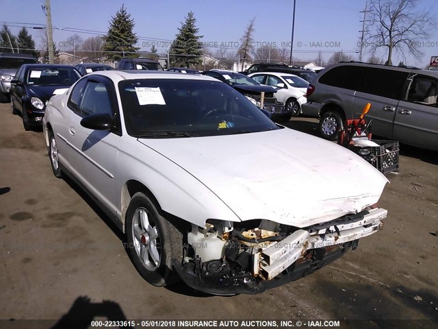 2G1WW12EX39293786 - 2003 CHEVROLET MONTE CARLO LS თეთრი ფოტო 1