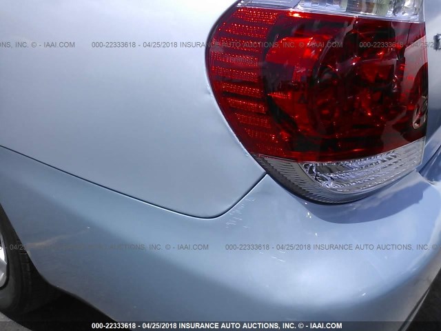 JTDBE32K653010838 - 2005 TOYOTA CAMRY LE/XLE/SE Light Blue photo 6