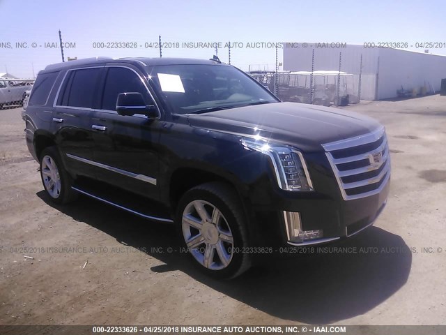 1GYS4MKJXFR556213 - 2015 CADILLAC ESCALADE LUXURY BLACK photo 1