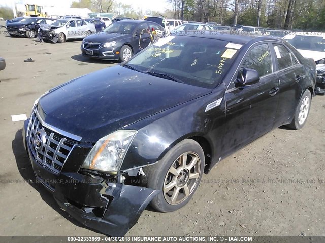 1G6DG577390155333 - 2009 CADILLAC CTS BLACK photo 2