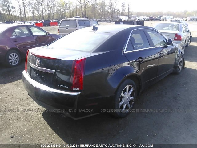 1G6DG577390155333 - 2009 CADILLAC CTS BLACK photo 4