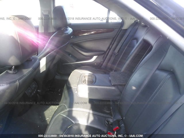 1G6DG577390155333 - 2009 CADILLAC CTS BLACK photo 8