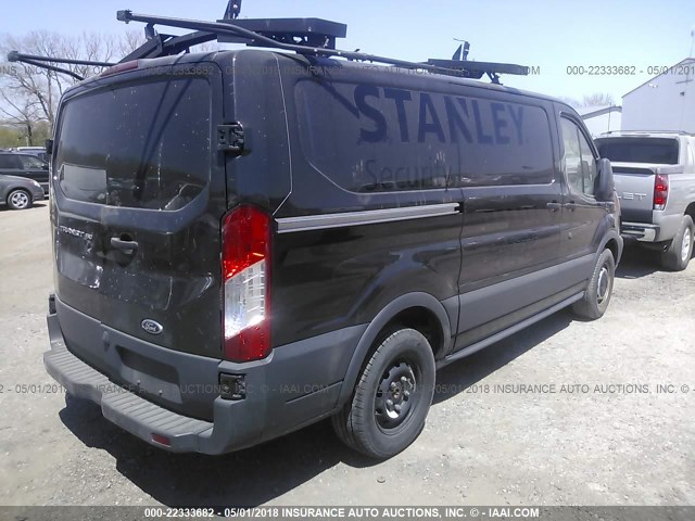 1FTYE1YM4FKA27894 - 2015 FORD TRANSIT T-150 BLACK photo 4