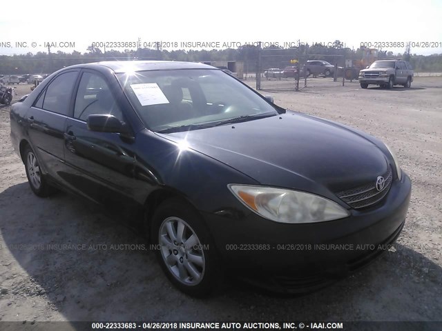 4T1BE30K54U330126 - 2004 TOYOTA CAMRY LE/XLE/SE 黑色 照片 1