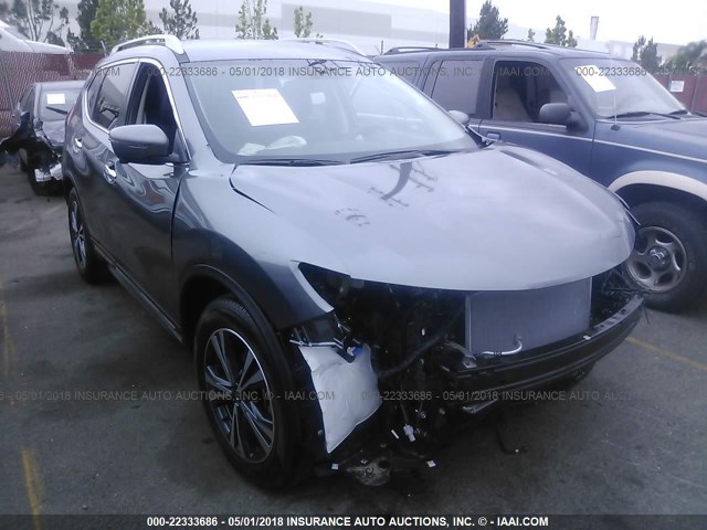 5N1AT2MT7JC733945 - 2018 NISSAN ROGUE S/SL GRAY photo 1