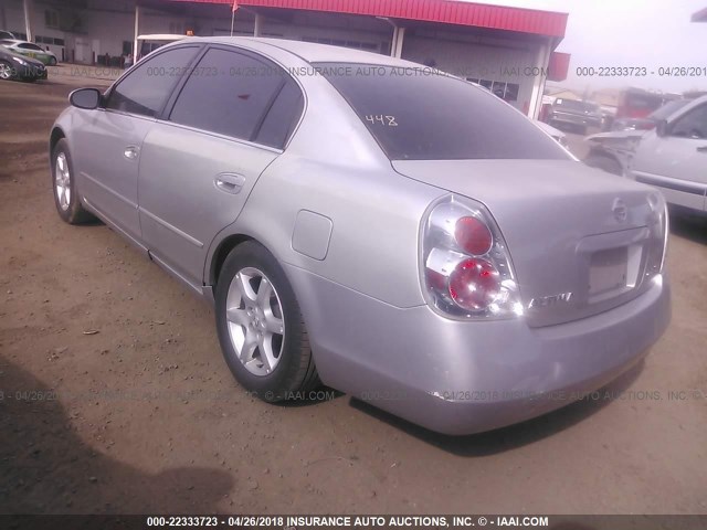 1N4AL11E65C112938 - 2005 NISSAN ALTIMA S/SL SILVER photo 3