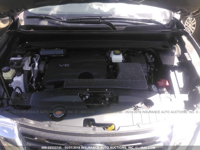 5N1DR2MN3JC624783 - 2018 NISSAN PATHFINDER S/SV/SL/PLATINUM 灰色 照片 10