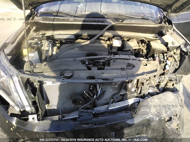 5N1DR2MN8HC613157 - 2017 NISSAN PATHFINDER S/SV/SL/PLATINUM 黑色 照片 10