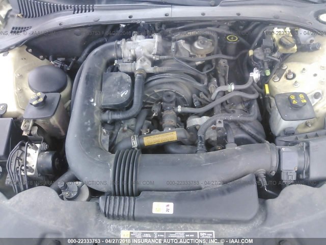 1LNHM87A7YY841861 - 2000 LINCOLN LS BLACK photo 10