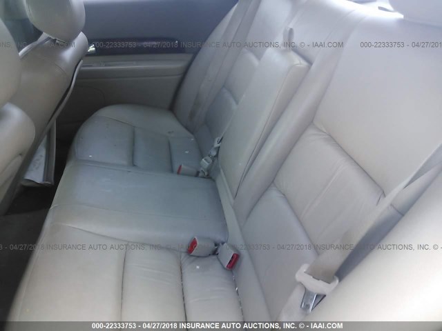 1LNHM87A7YY841861 - 2000 LINCOLN LS BLACK photo 8