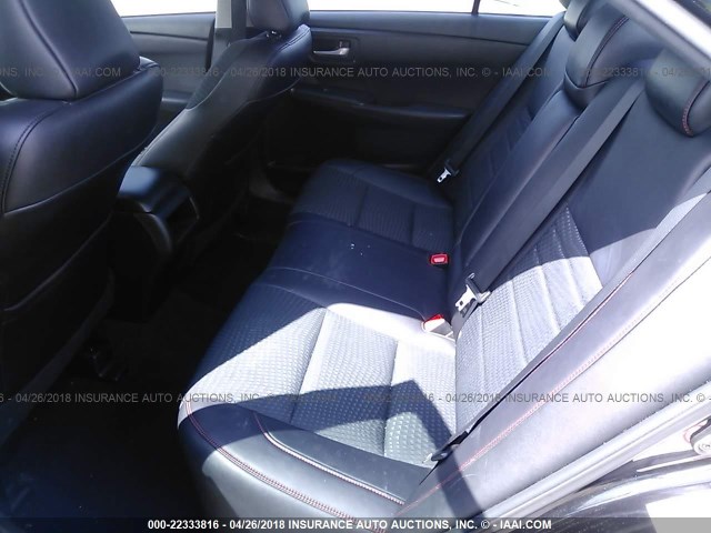 4T1BF1FK8FU057159 - 2015 TOYOTA CAMRY LE/XLE/SE/XSE BLACK photo 8