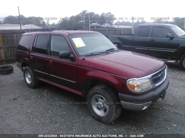 1FMZU63E6YUA35826 - 2000 FORD EXPLORER XLT RED photo 1