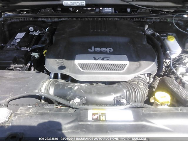 1C4AJWAG0GL211613 - 2016 JEEP WRANGLER SPORT Qəhvəyi foto 10