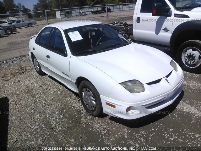 1G2JB524427368238 - 2002 PONTIAC SUNFIRE SE WHITE photo 1