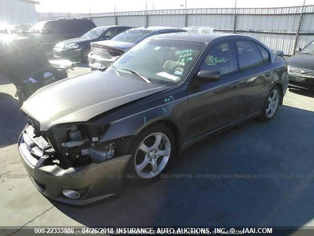 4S3BL626787212014 - 2008 SUBARU LEGACY 2.5I LIMITED TAN photo 2