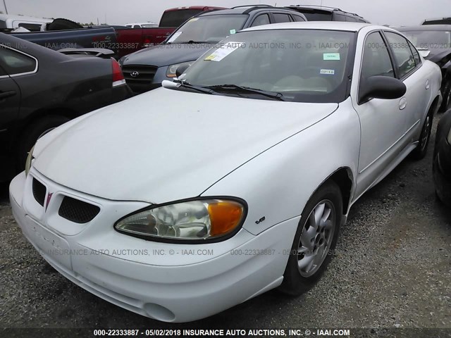 1G2NF52E64C235697 - 2004 PONTIAC GRAND AM SE1 WHITE photo 2