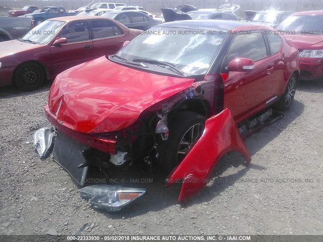 JTKJF5C70GJ013868 - 2016 TOYOTA SCION TC 红色 照片 2
