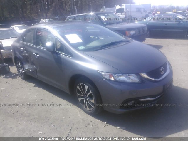 2HGFB2F94DH520064 - 2013 HONDA CIVIC EXL Boz foto 1