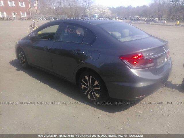 2HGFB2F94DH520064 - 2013 HONDA CIVIC EXL Boz foto 3