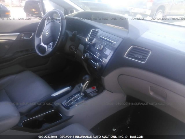 2HGFB2F94DH520064 - 2013 HONDA CIVIC EXL Boz foto 5