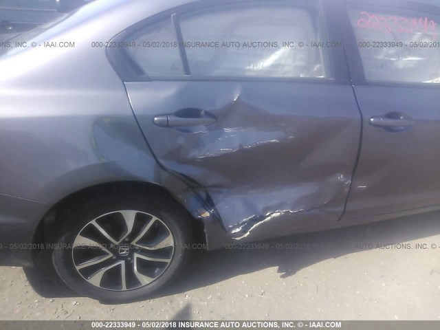 2HGFB2F94DH520064 - 2013 HONDA CIVIC EXL Boz foto 6