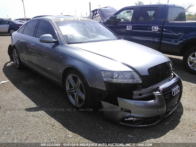 WAUKGAFB1BN018738 - 2011 AUDI A6 PRESTIGE GRAY photo 1