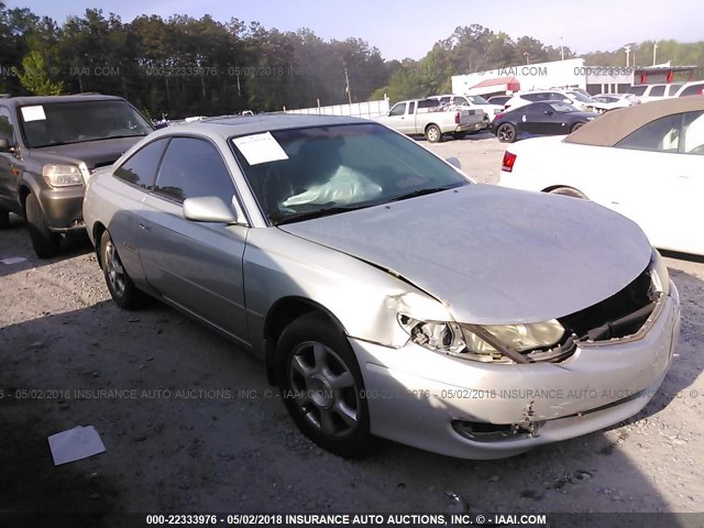 2T1CF28PX2C567320 - 2002 TOYOTA CAMRY SOLARA SE/SLE SILVER photo 1