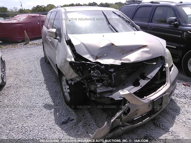 5FNRL38757B076777 - 2007 HONDA ODYSSEY EXL GOLD photo 6