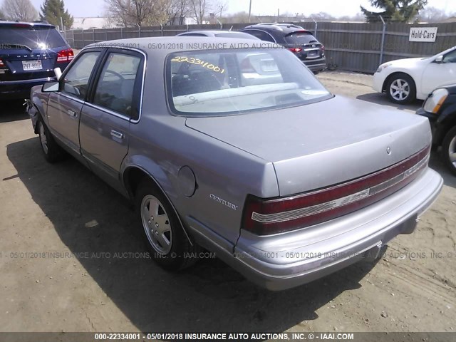 1G4AG55M5T6459921 - 1996 BUICK CENTURY SPECIAL/CUSTOM/LIMITED GRAY photo 3