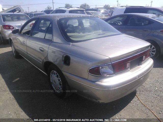 2G4WY52M1W1425235 - 1998 BUICK CENTURY LIMITED Champagne photo 3